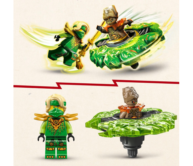 LEGO NINJAGO 71850 Lloyd kontra ziemny potwór na spinnerze - 1473533 - zdjęcie 8